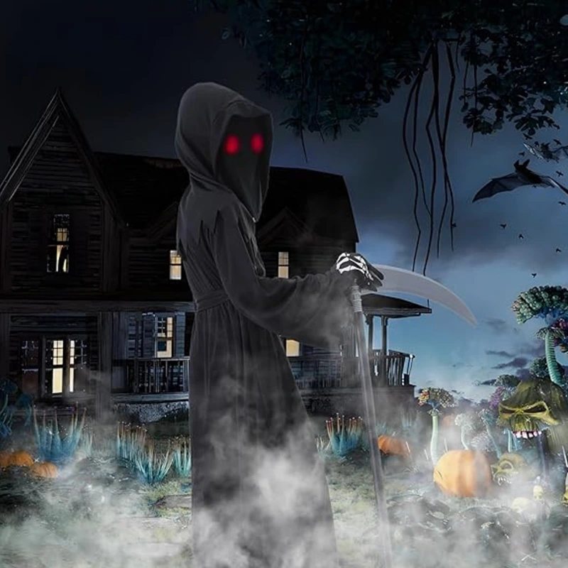 Grim Reaper kostumer Engrossalg til Halloween-forhandlere og begivenheder